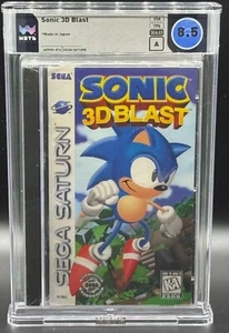 Sonic 3D Blast Sega Saturn Jewel Case Longbox Sealed New CGC 8.5 A Graded - Picture 1 of 8