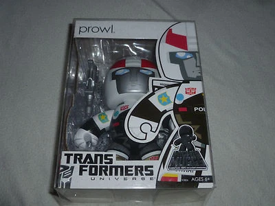 NEW IN BOX TRANSFORMERS UNIVERSE PROWL MIGHTY MUGGS  FIGURE NIB HASBRO 2010  - Image 1 of 4