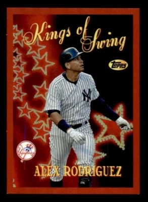 2023 Topps Archives '97 Topps Season's Best Red #SB14 Alex Rodriguez #22/25 - Image 1 of 2