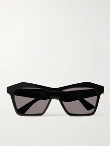 NWT BOTTEGA VENETA BV1093S 001 Black SUNGLASSES 99-01-140mm Italy - Picture 1 of 5