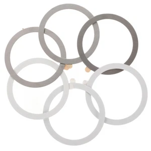 6 Pcs Magnetic Ring Mobile Phone Case Accessories Side Sticker Metal for - Photo 1 sur 12