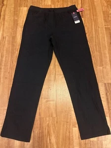 Izod Approved Schoolwear - Girls Plus Stretch Waist Navy Blue Pants - Size 16.5 - Picture 1 of 4