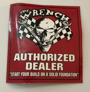 Brad Ruel of The Wrench Authorized Dealer Custom Motorcycle Shop Decal - Picture 1 of 4