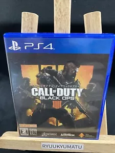 PS4 Playstation4 Call of Duty Black Ops 4 Japanisch Gebraucht - Bild 1 von 3