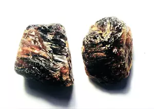 11.07-gram AMBER SPECIMEN ROUGH INDONESIA 2 PIECE LOT # 8 - Picture 1 of 1