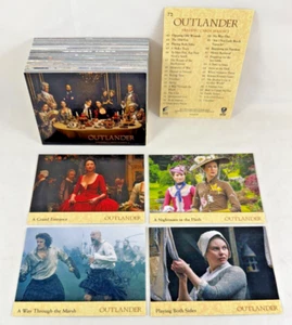 OUTLANDER SEASON 2 (Cryptozoic 2017) Complete Base Card Set CAITRIONA BALFE - Picture 1 of 5