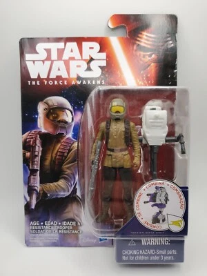 The Force Awakens Resistance Trooper Star Wars Space Mission 3.75 Inch Figure - Imagem 1 de 2