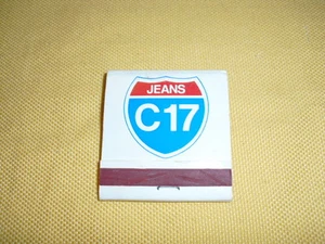POCHETTE D'ALLUMETTES Publicitaire "Jeans C17" - Picture 1 of 2