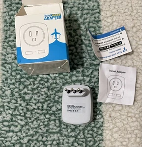 travel adapter plug - Imagen 1 de 6