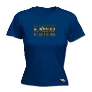 Running Pb I Run Because Think My Personality Des - Camiseta divertida para mujer - Imagen 1 de 7