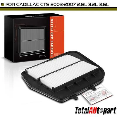 Filtro de aire del motor de panel rígido para Cadillac CTS 2003 2004 2005 2006 2007 25798270 Foto 1 de 4