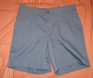 Red Kap Womens Work Shorts, Navy Blue, 65% Polyester/35% Cotton, Size 14, New - Picture 1 of 6