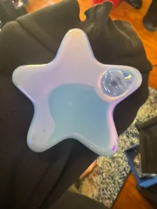 Pfeife Stern Girly Pfeife holografisch Glaspfeife Bowl Sammlerstück Löffel Pfeife - Bild 1 von 5