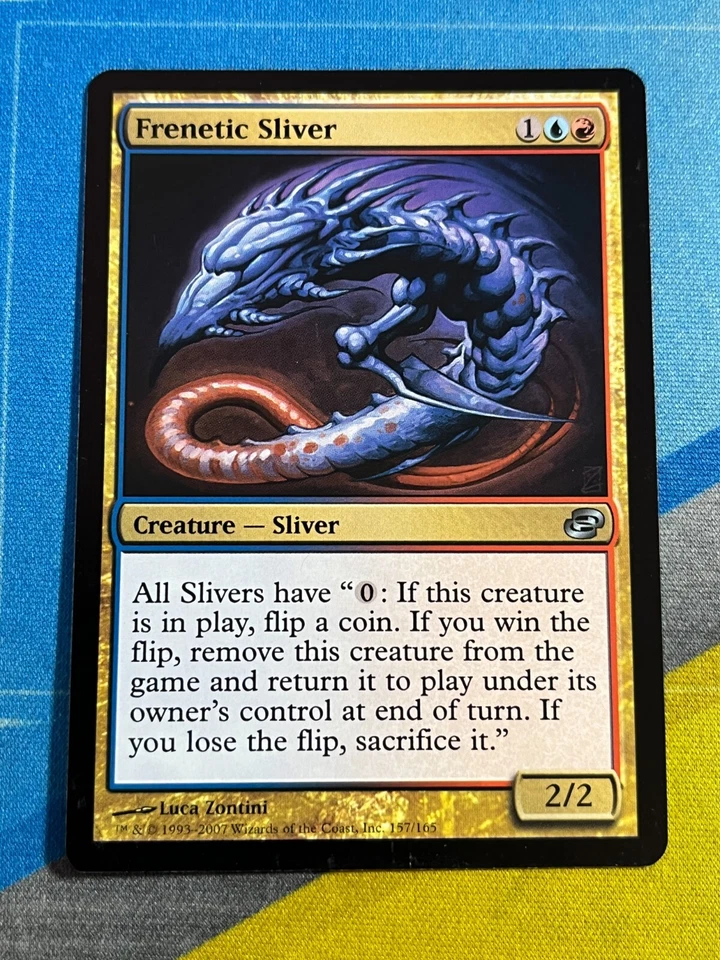 Magic the Gathering MTG Planar Chaos FRENETIC SLIVER - Image 1 of 1
