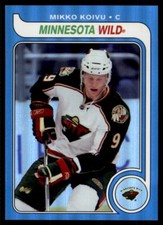 2008-09 O-PEE-CHEE 1979-80 RETRO RAINBOW MIKKO KOIVU ERRORNONUMBER MINNESOTA