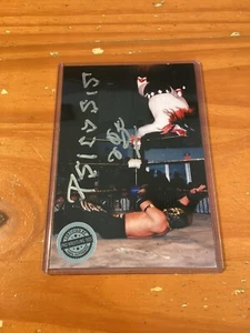 Psicosi Autografo 8x10 Foto Wrestling WCW Pro Wrestling Tees Certificato - Foto 1 di 2