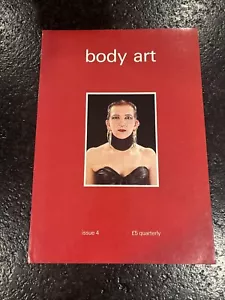 body art magazine (UK) issue 4 1990's, tattooing & body modification magazine - Imagen 1 de 17