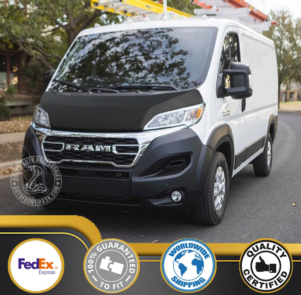 Car Bonnet Hood Bra For DODGE RAM PROMASTER 2023 2024 2025 - Image 1 of 2
