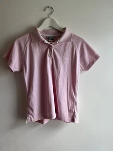 baby pink vintage reebok polo size 14 - Picture 1 of 4