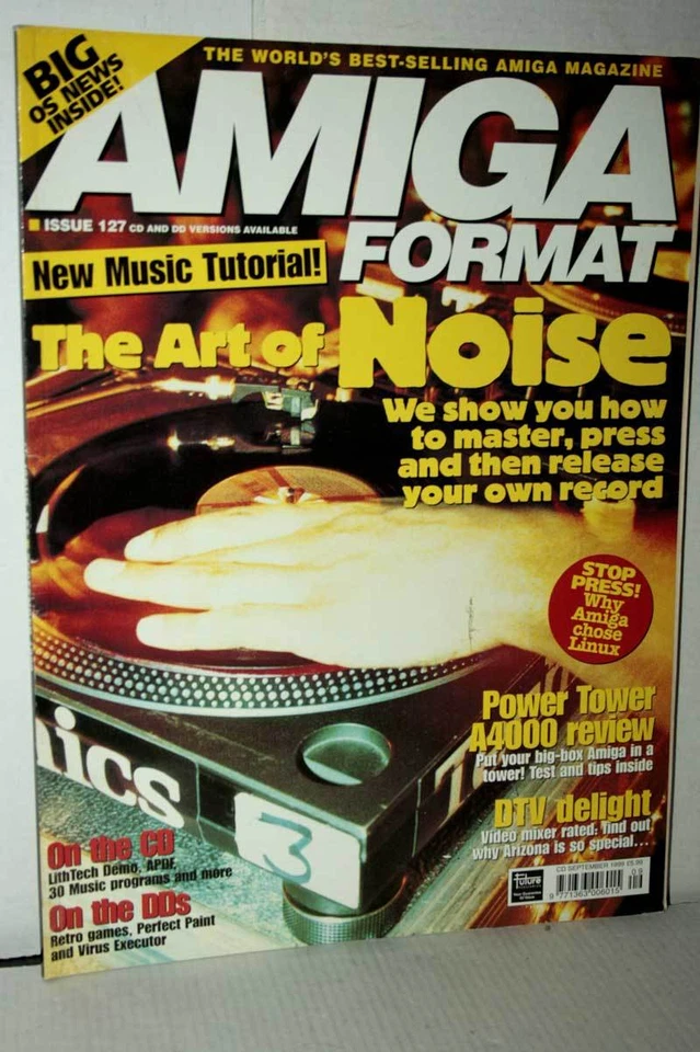 RIVISTA AMIGA FORMAT NUMERO 127 SETTEMBRE 1999 USATA EDIZIONE INGLESE VBC 48789 - Immagine 1 di 1