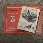 Texaco Pup Portfolio Prints 5 Authentic Reproductions Of Texaco Ads Sports Theme