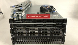 Dell MD3420 2x Dell R640 164TB MU SAS SSD 40-Core 1.5TB RAM 12G SAS SAN Solution - Picture 1 of 3