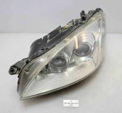 ✅ Faro delantero izquierdo del lado del conductor bi xenón Mercedes-Benz W221 S550 2007 OEM Foto 1 de 4
