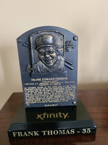 FRANK THOMAS 2014 HALL OF FAME INDUCTEE COMMEMORATIVE PLAQUE MLB BASEBALL new Cover