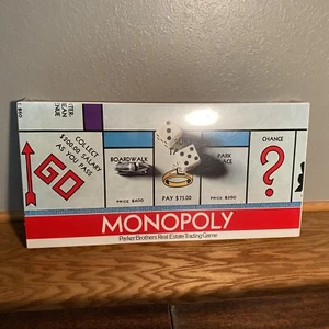NIB 1975 Vintage Parker Brothers Monopoly Gameboard #9 Factory Sealed - Picture 1 of 4