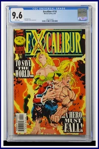Excalibur #110 CGC Graded 9.6 Marvel June 1997 White Pages Comic Book. - Picture 1 of 2