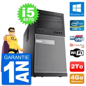 PC tour DELL 9020 Intel Core i5-4570 RAM 4Go Festplatte 2To Windows 10 Wifi - Bild 1 von 3