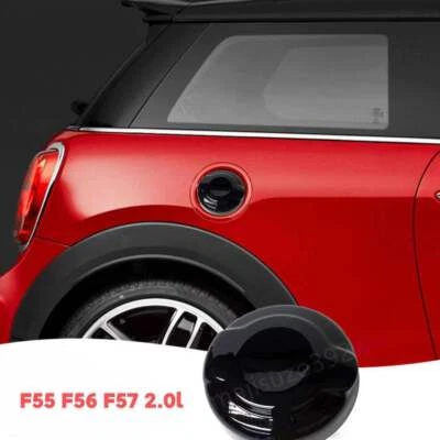 Glossy Black Gas Fuel Tank Cap Cover Trim For MINI Cooper S JCW F55 F56 F57 2.0T - Image 1 of 4