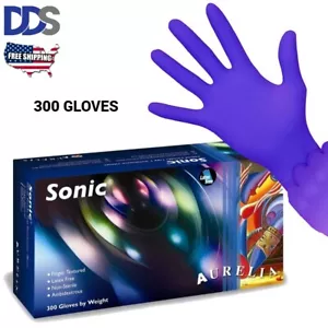 Aurelia Sonic Nitrile Exam Gloves: Small 300/Bx (Brand New & Fast shipping) - Picture 1 of 1