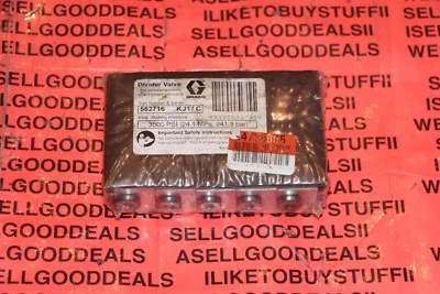 (5) Graco 562716 Divider Valves, 3500 PSI New - Image 1 of 3