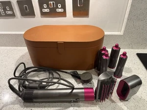 Dyson Airwrap HS01 Air Wrap Multistyler 8 Attachments Fuchsia & Nickel *FAULTY* - Picture 1 of 19