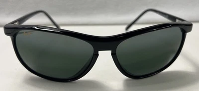 Maui Jim Voyager MJ178-02 Black Sunglasses 60 15 135 Made In Japan - Image 1 of 4