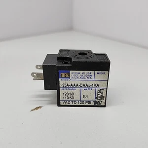 MAC Valves Inc. 35A-AAA-DAAJ-1KA Magnetventil 5,4 Watt VAC bis 120 PSI - NEU - Bild 1 von 6