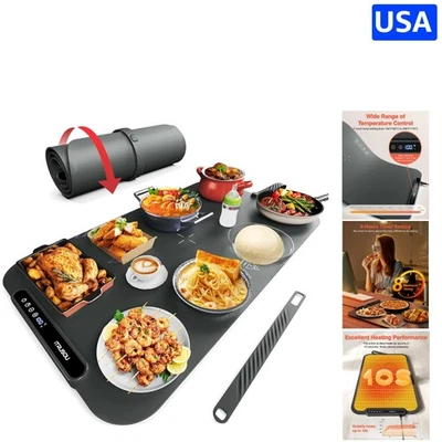 27.5x16" Electric Food Warmer with Custom Timer - Perfect for Parties & Buffets - Image 1 of 4