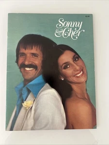 1977 Sonny und Cher Souvenir Konzert Tour Programm - Bild 1 von 14