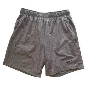 Nike Dri-FIT Men’s Gray Athletic Shorts Size L Standard Fit - Picture 1 of 7