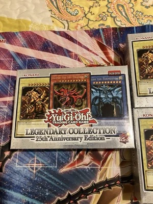 X3 Yu-Gi-Oh! TCG: Legendary Collection - 25th Anniversary Edition Sealed - Bild 1 von 4