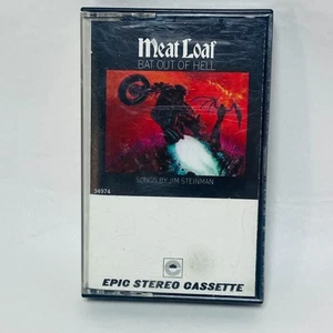 Meat Loaf -Bat Out Of Hell -Cassette Tape Album Original Epic 1977 Paradise - Picture 1 of 6
