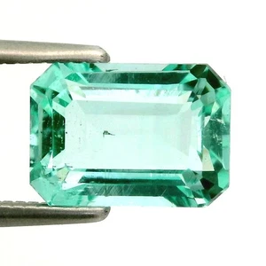 2.98Ct "GIA" CERTIFIED ! GORGEOUS UNHEATED HELIODOR GREEN BERYL FROM BRAZIL - Picture 1 of 7