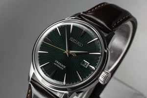 [con caja] Reloj para hombre SEIKO Presage Cocktail Time 4R35-01T0 SARY133 esfera verde 40 mm - Imagen 1 de 15