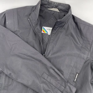 Members Only Jacket Full Zip Lightweight Bomber Style Black 9/10 - Picture 1 of 6