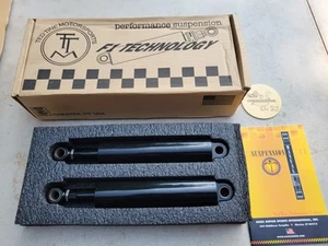 NUEVO para Harley Davidson 87-99 Softail Ted Tine Amortiguadores Traseros Springer Negro #4 - Imagen 1 de 19