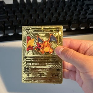 Dracaufeu 120 PV Gold French Fire secret rare Pokémon card!  - Picture 1 of 9