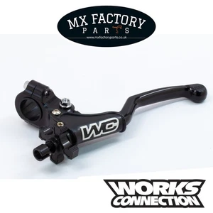 WC Clutch Perch Assembly Black w/ Black Lever Elite CR CRF KX KXF RM RMZ Moto - Picture 1 of 5