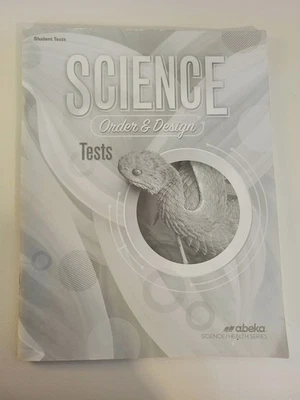 Abeka 7th Science Order And Design Student Quizzes Mostly Unused Second Edition  - Image 1 of 4