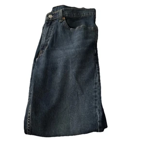 Levi's 505 Denim Jeans mittelblaue Waschung Herren Größe 34 x 30 gerade 100 % Baumwolle - Bild 1 von 9